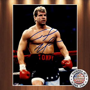 Tommy Morrison Autographed Signed 8x10 High Quality Premium Photo Poster painting REPRINT