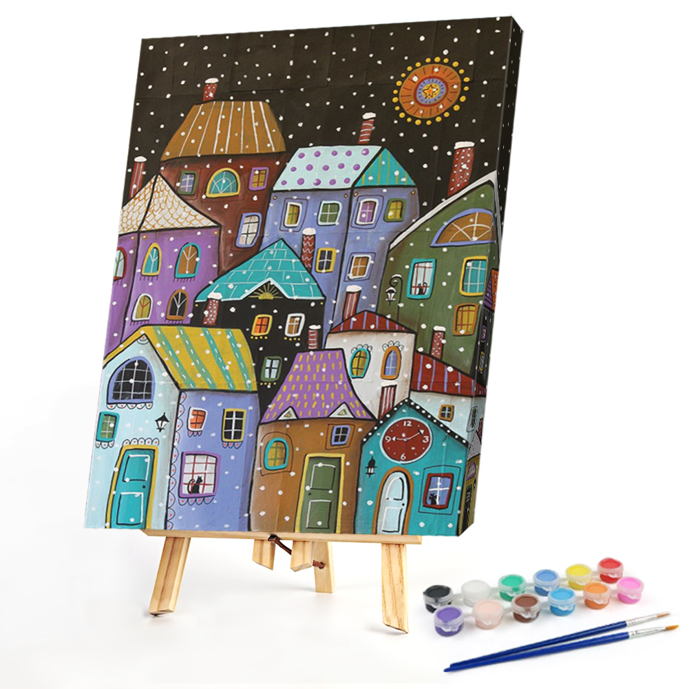 

40*50CM - Paint By Numbers - House, 501 Original