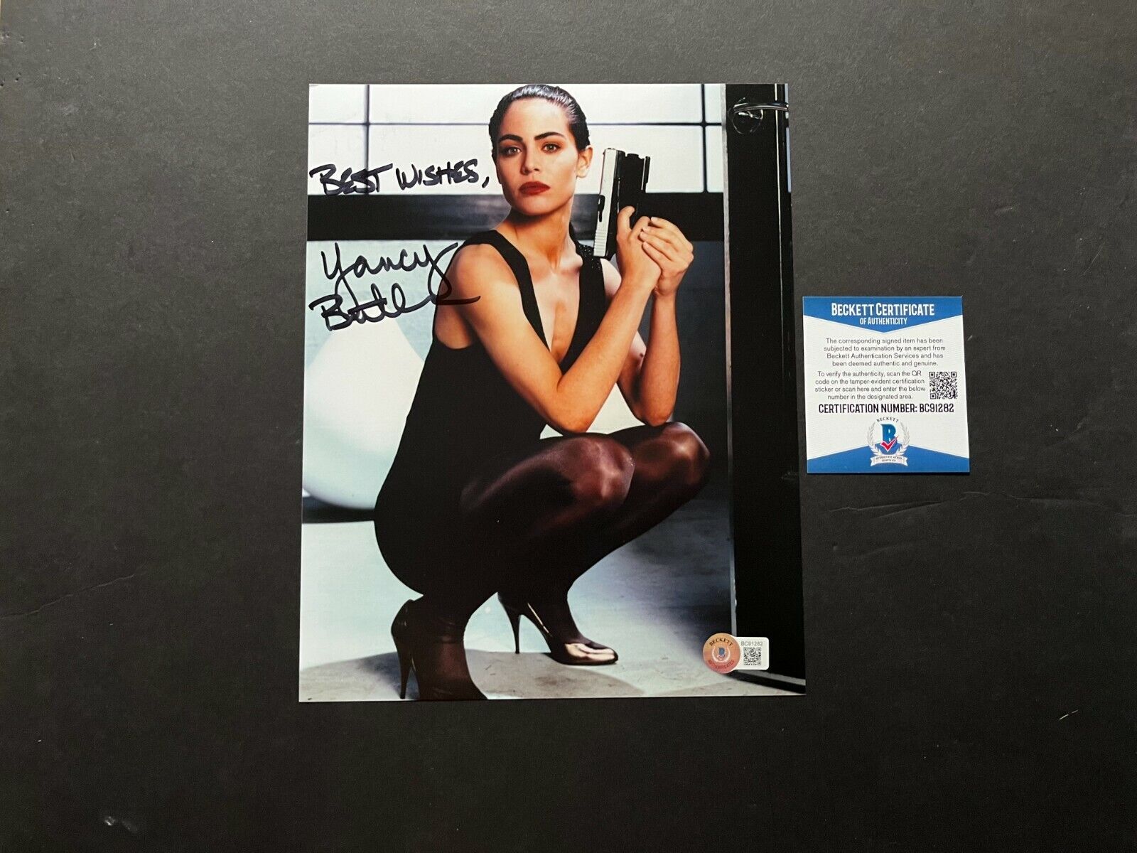 Yancy Butler Hot! signed autographed classic sexy 8x10 Photo Poster painting Beckett BAS Coa