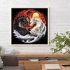 Diamond Painting-DIY Full Round Drill Yin Yang Flying Dragon