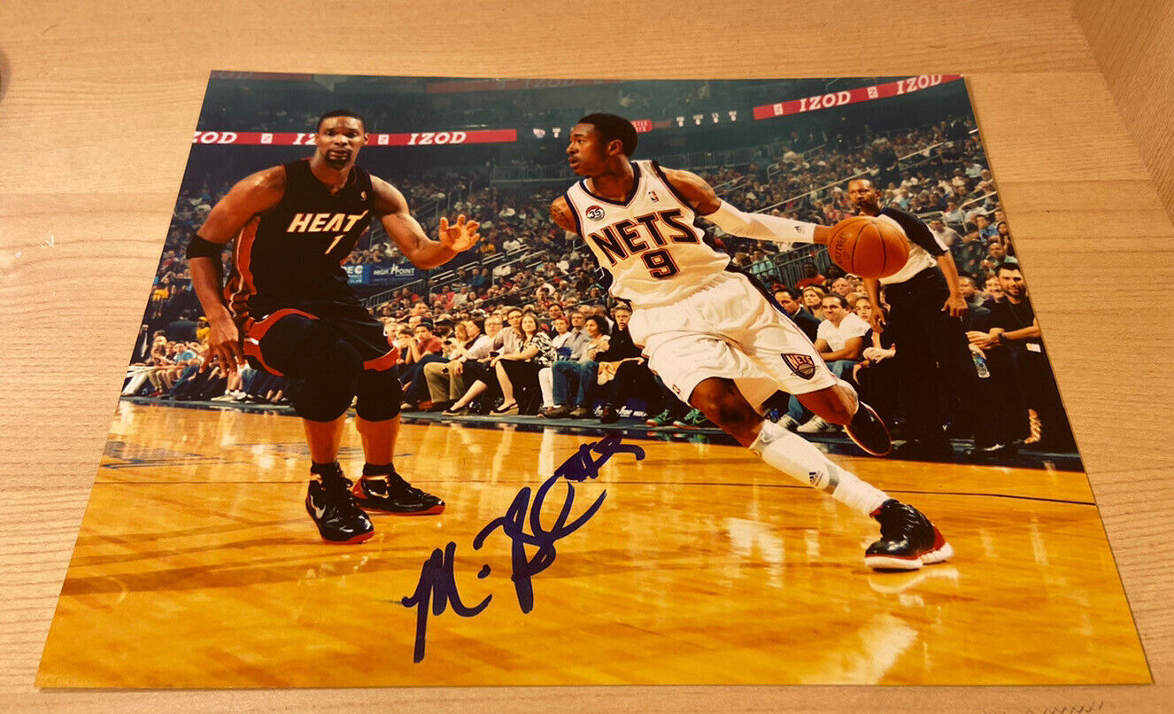 MarShon Brooks Nets Grizzlies Autographed Signed 8X10 Photo Poster painting W/COA