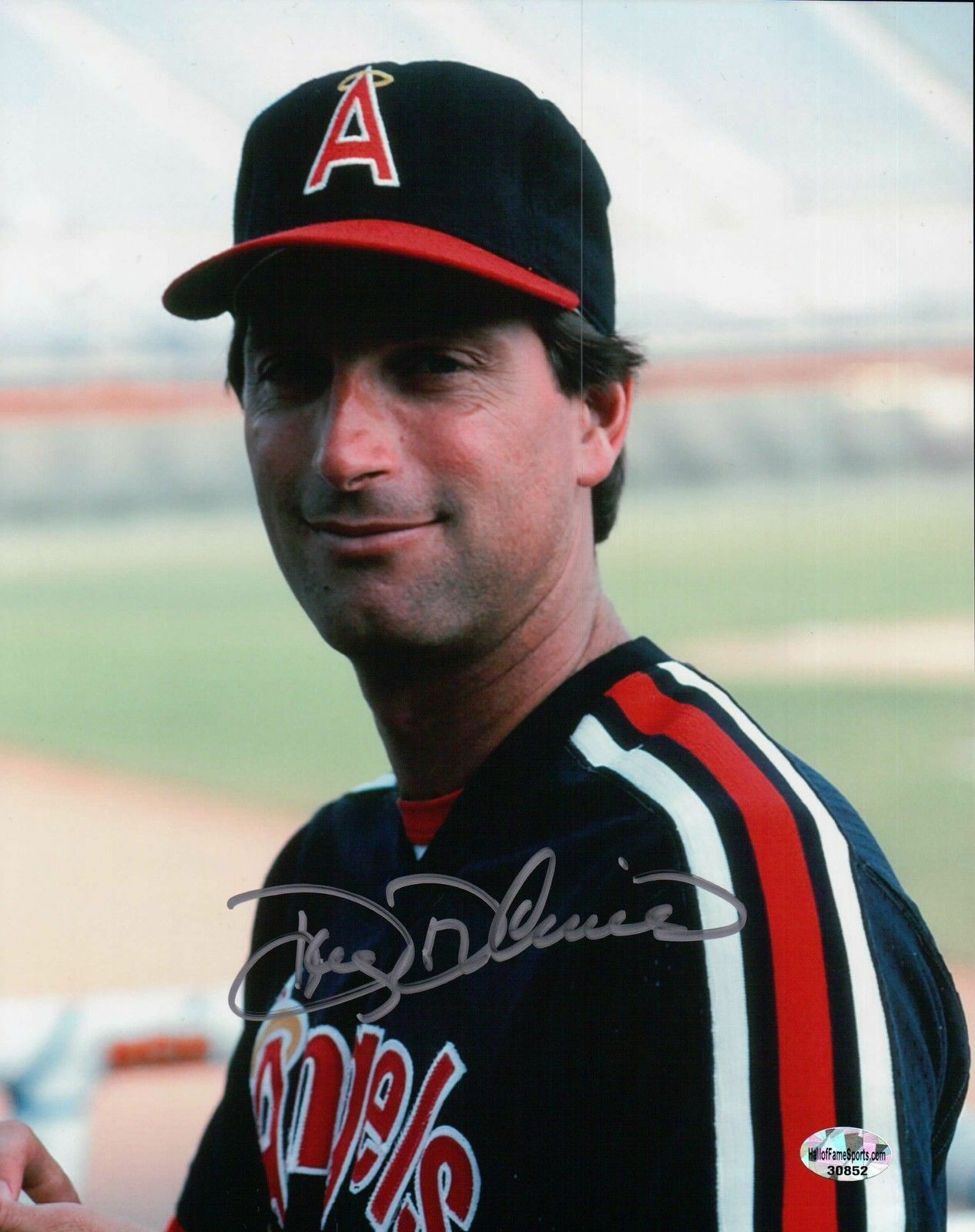 Doug DeCinces Signed 8X10 Photo Poster painting Autograph California Angels Head Shot Auto COA