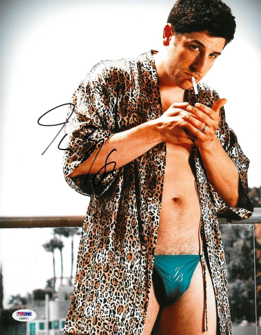 Jason Biggs Signed Authentic Autographed 11x14 Photo Poster painting PSA/DNA #AB88911