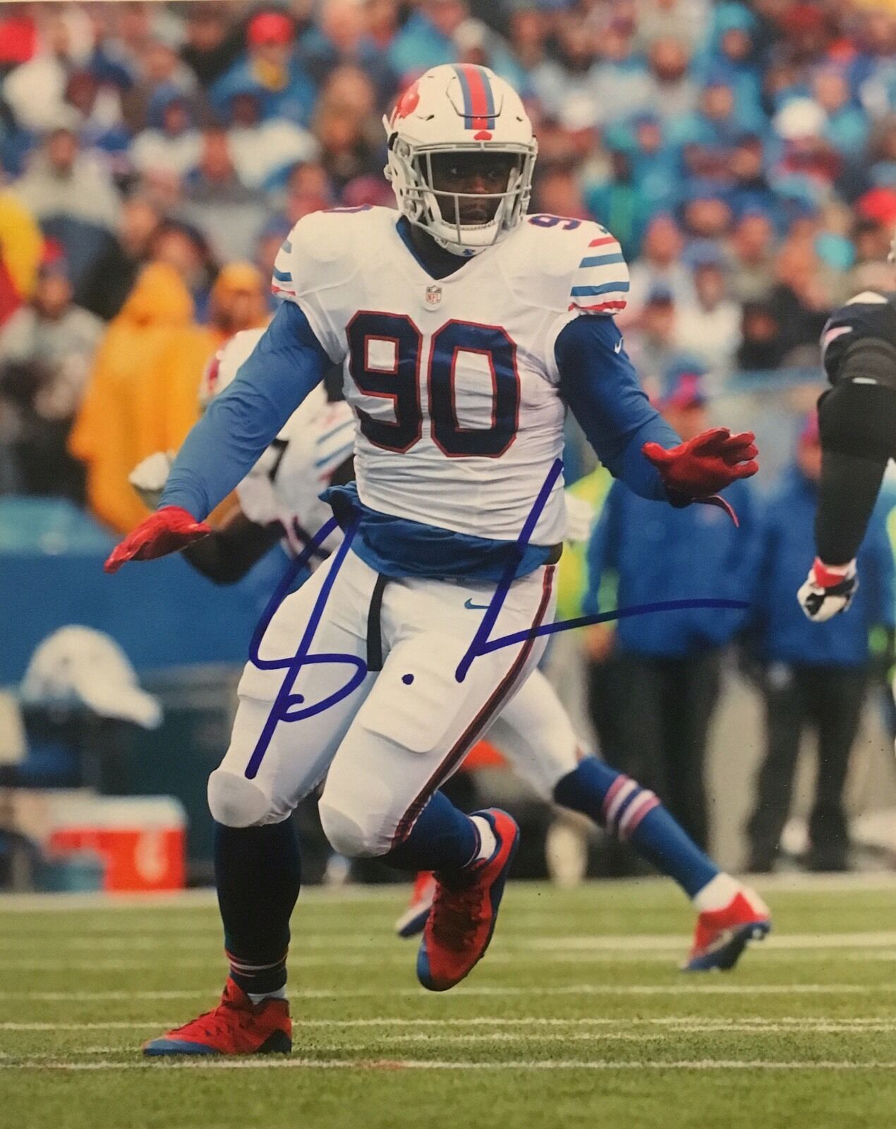 Shaq Lawson Signed Autographed Buffalo Bills 8x10 Photo Poster painting Football