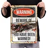 Warning - Vintage Metal Signs(12*16Inch) - Warning