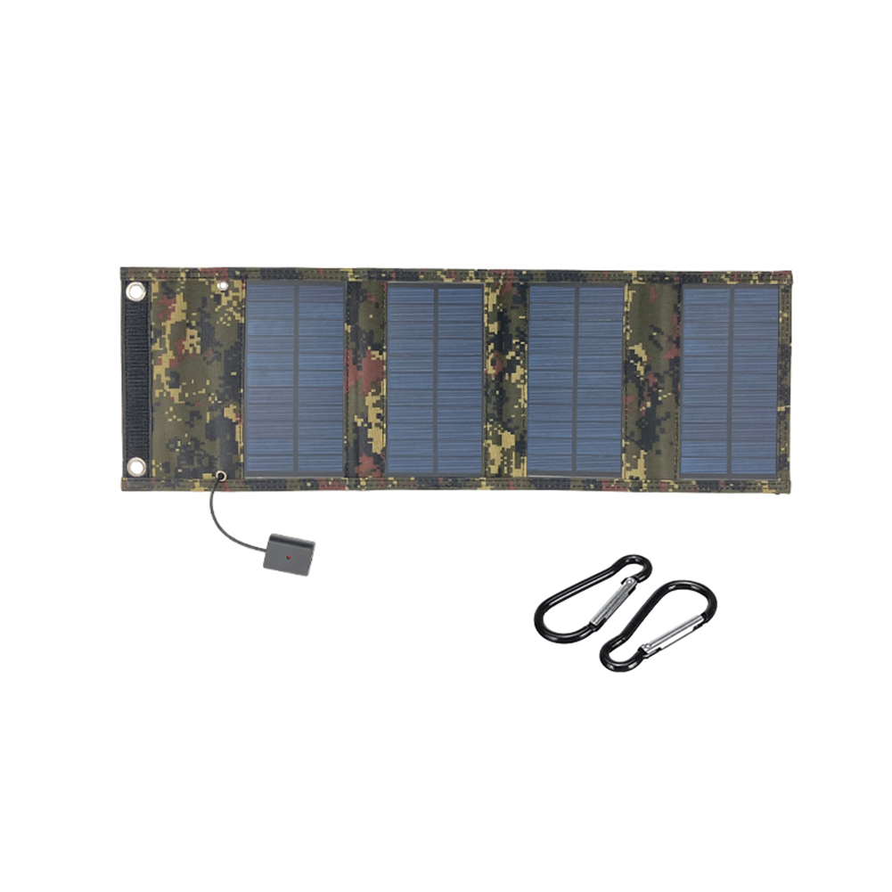 

10W Foldable Solar Panel Outdoor Solar Cells Battery Charger for Phone, 501 Original