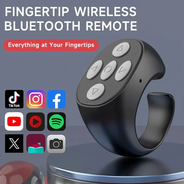 ✨Fingertip Wireless Bluetooth Remote Control⏰Last Day 50% Off
