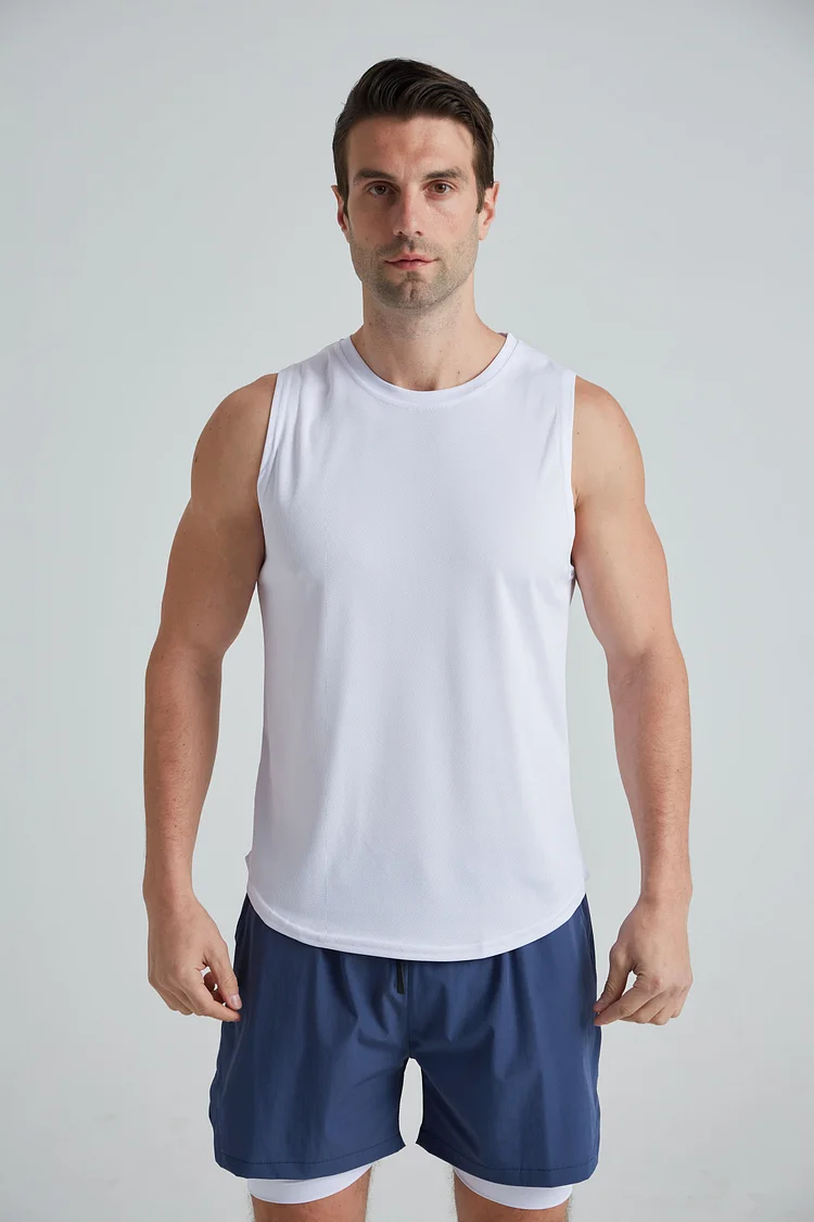 PASUXI Men's Bodybuilding Stringer Tank Tops  Gym Fitness Workout Training Running T-Shirts Athletic Quick Dry Top huanwei