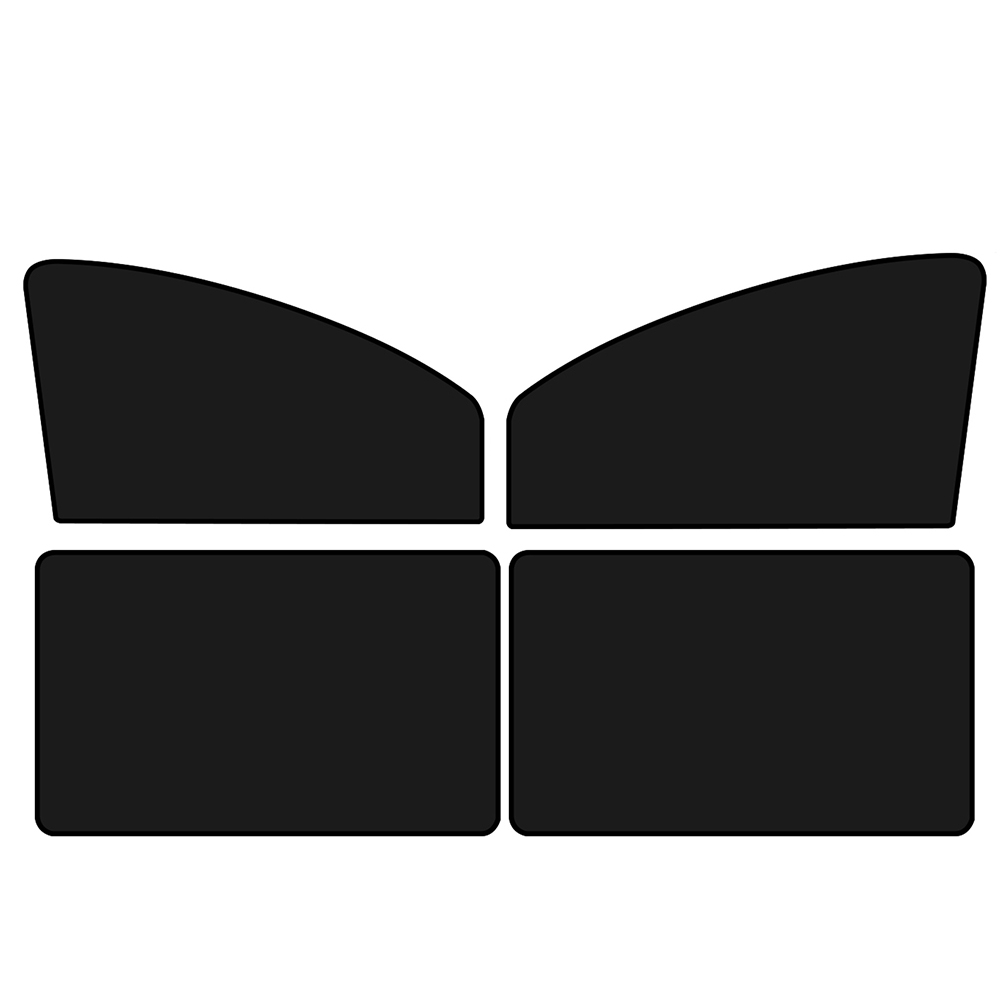 

4pcs Magnetic Car Sunshade Cover Sun Visor Summer Protection Window Curtain, 501 Original