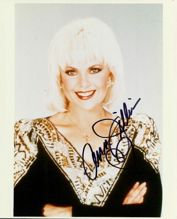 Ann Jillian signed 8x10 Photo Poster painting In-person