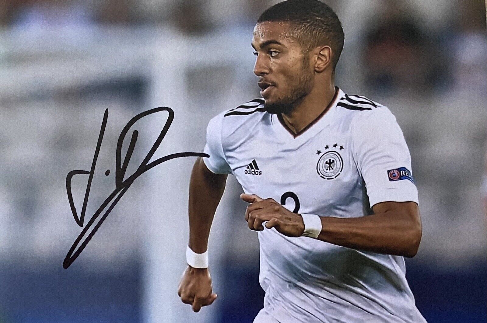 Jeremy Toljan Hand Signed Germany 6X4 Photo Poster painting