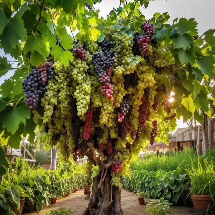 🌿Giant grape tree seeds: thin roots, large and seedless🍇