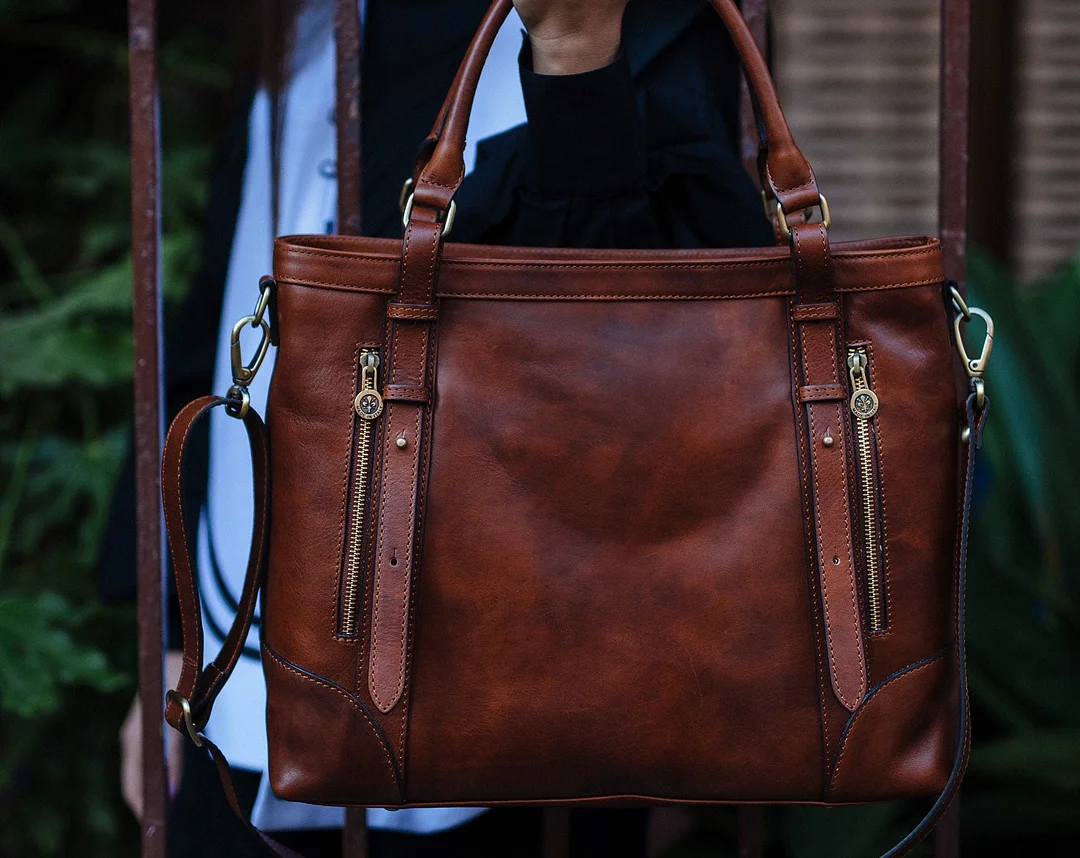 Handbag Elegant Woman Leather Bag