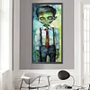 (30*70cm)Zombie - Full Round Drill Diamond Painting