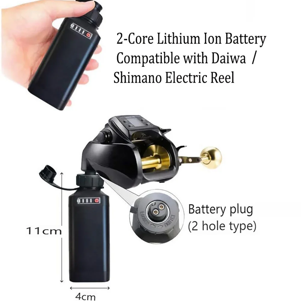 Electric Reel 2-Core Lithium Ion Battery, Small Edition, 3,500 mAh