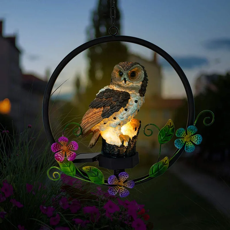 Owl Solar Light Garden Solar Lights