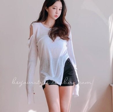 NEW Spring Top Sexy T Shirt Women Elasticity T-Shirt Korean Style tee Woman Clothes Slim Tshirt Female skinny long Sleeve Tops