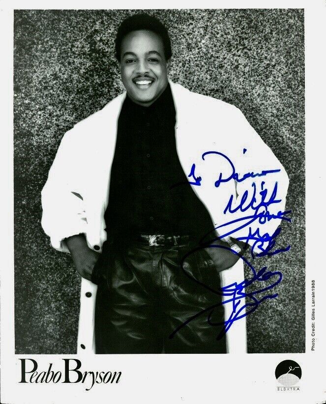 PEABO BRYSON Signed Photo Poster painting