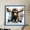 Winter Elk-11CT Stamped Cross Stitch 40*40cm/15.75*15.75in tapestrymarket