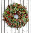 🔥Last Day 49% OFF🌲Christmas Berry Oak Leaf Wreath-mysite-Adracos