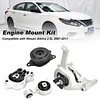 Engine Motor Mount Set Compatible with Nissan Altima 2.5L 2007-2017 Auto Transmission Motor Mount Replace A4350 A4353 A4340 A4339