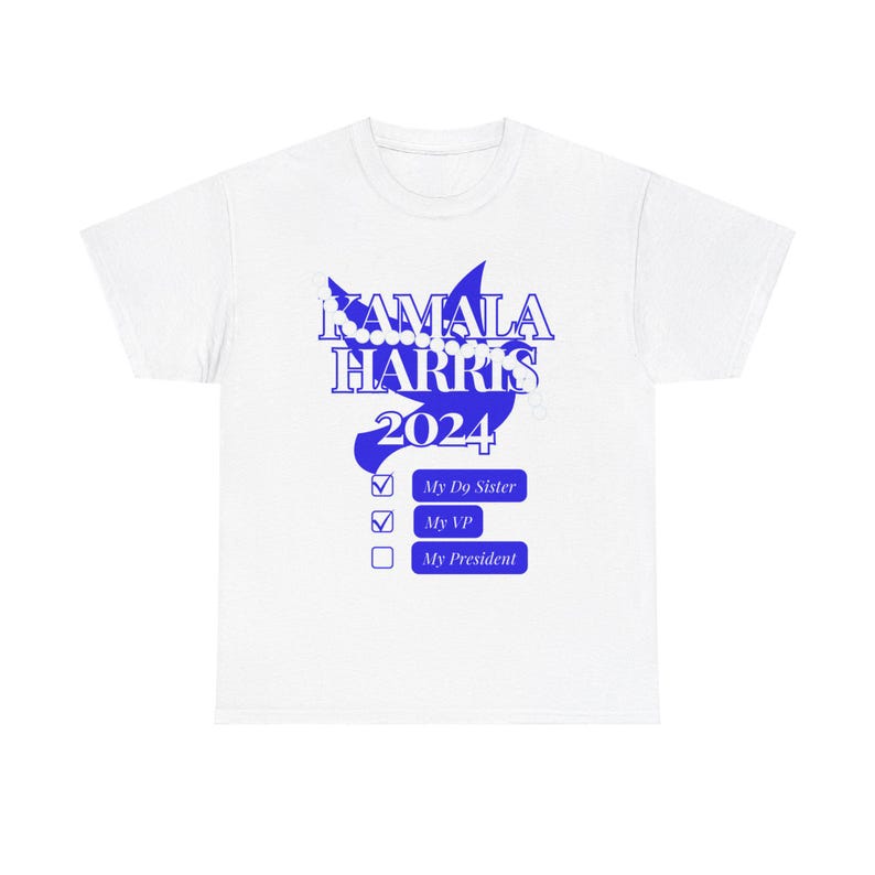 D9 Sorors for Kamala Harris tee- Zeta