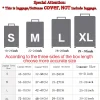 Stretch Printed Suitcase Cover Washable Luggage Protector Fits 18-32 Inch Luggage Letter pattern
