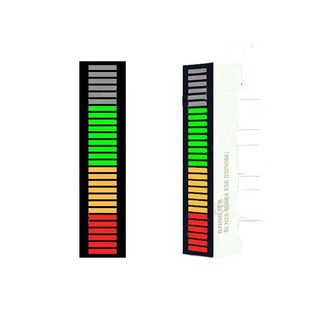 BL28-3005SD 28 Segment LED Bar Graph Meter LED Display 30mm LED Linear Array Bar Graph Level Indicator Meter
