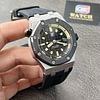 Royal Oak Offshore Diver 15720 Ceramic Bezel on Black Rubber Strap 42mm Super Clone
