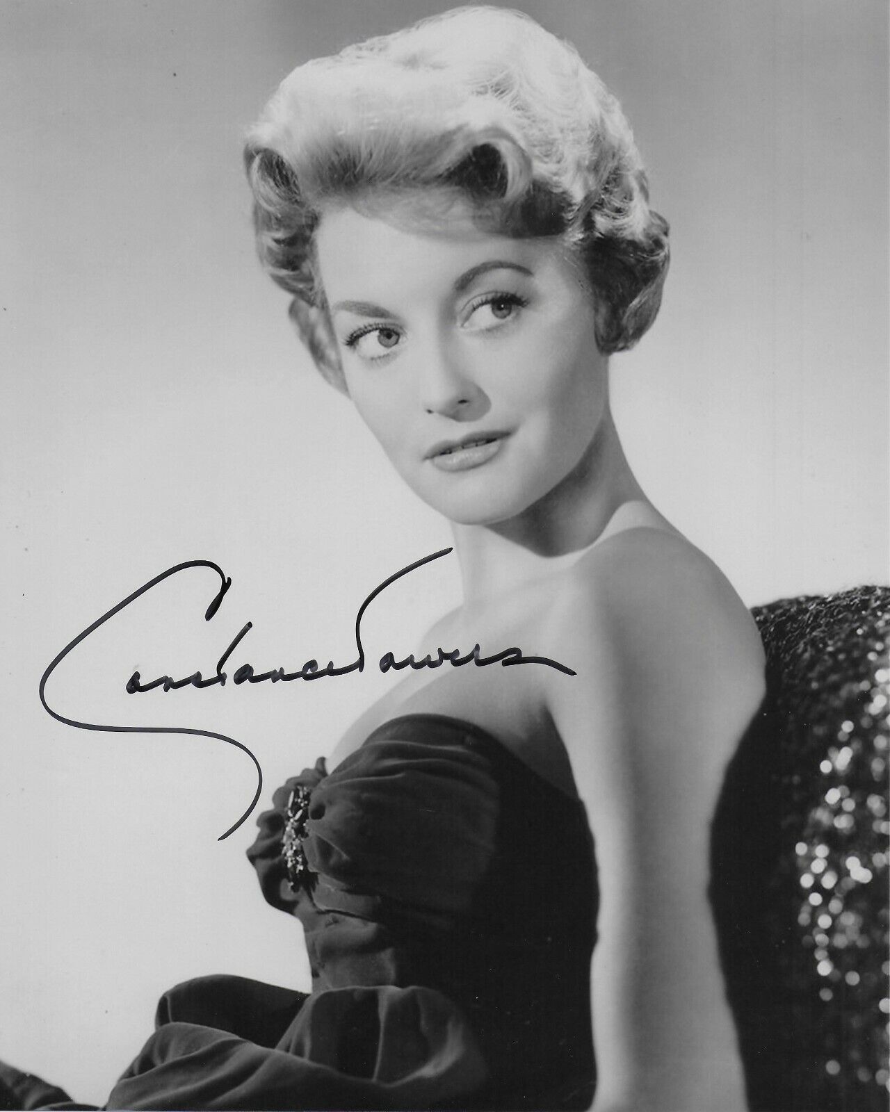 Constance Towers Original Autographed 8X10 Photo Poster painting #3 - The Horse Soldiers