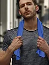 3Pcs Beach Towel Microfiber Gym Towel Towel Set for Fitness Yoga Swimming Sports