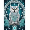 Diamond Painting-DIY Crystal Rhinestone Owl