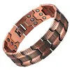 Bracelet en cuivre magn&eacute;tique ultra r&eacute;sistant