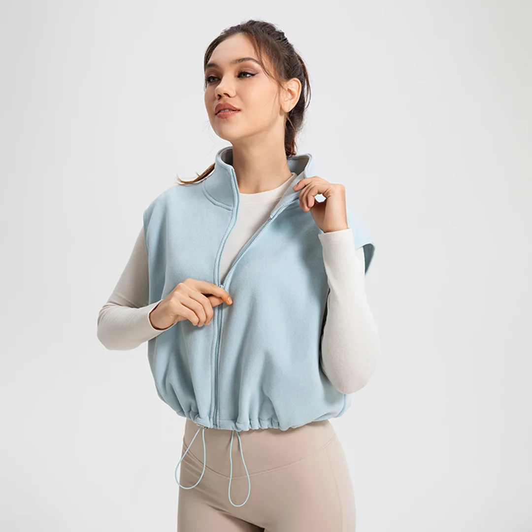 Cold protection warm running vest