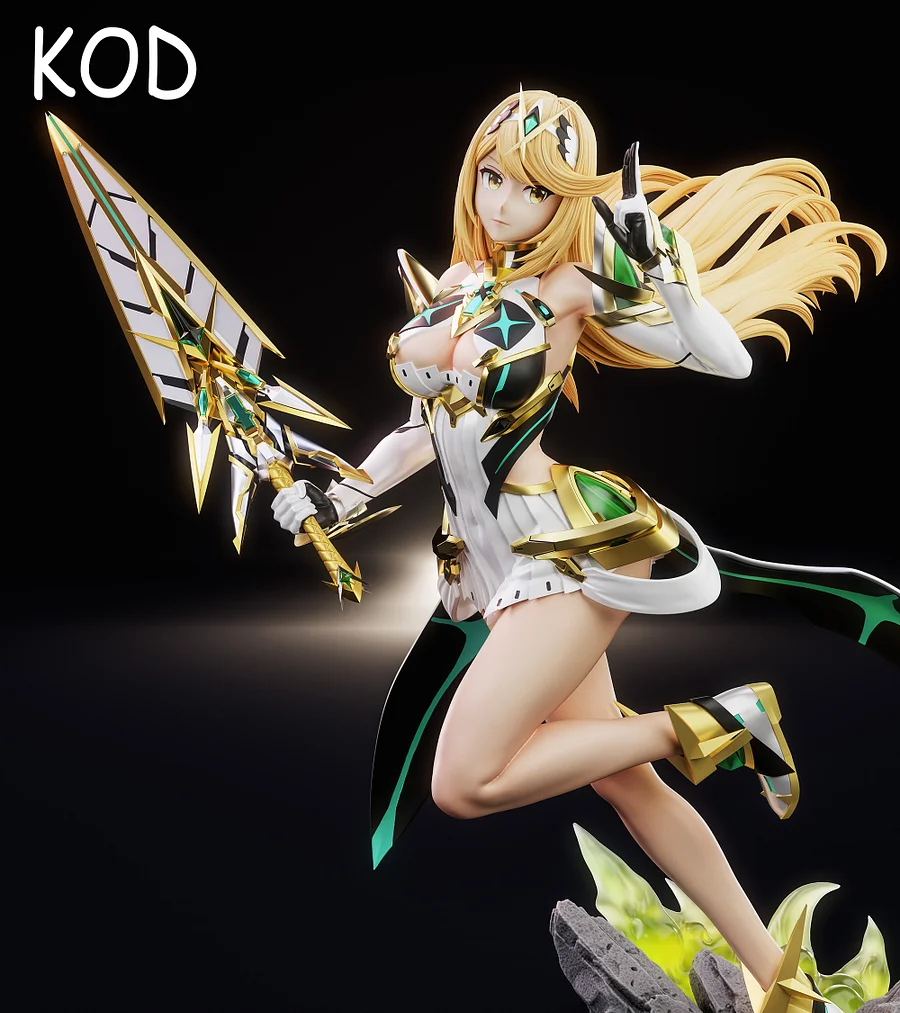 Kod Studio - Xenoblade Chronicles #2 Mythra Light Mech 1/4