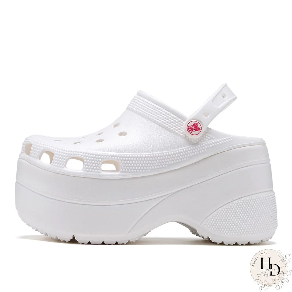 Shoes For Woman Platform Sandals Trend Summer Shoes Garden Sandals Clogs For Women Increase Height Outdoor Beach Slippers