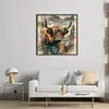 Highland Cattle-14CT Stamped/Counted Cross Stitch 40*40cm