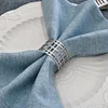 Hollow Geometric Circle Catering Napkin Ring