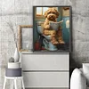 (US Local)Dog-Paint By Numbers Kit(40x50cm)