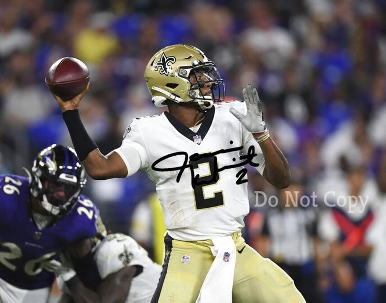 Jameis Winston Signed Photo Poster painting 8X10 rp Autographed * New Orleans Saints