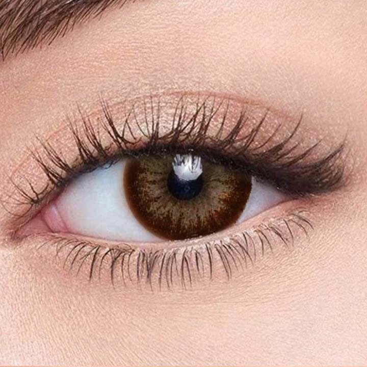 Big Eyes Brown Colored Contact Lenses