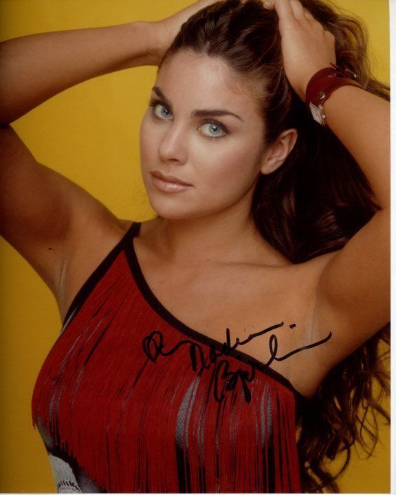 NADIA BJORLIN Signed Autographed Photo Poster painting