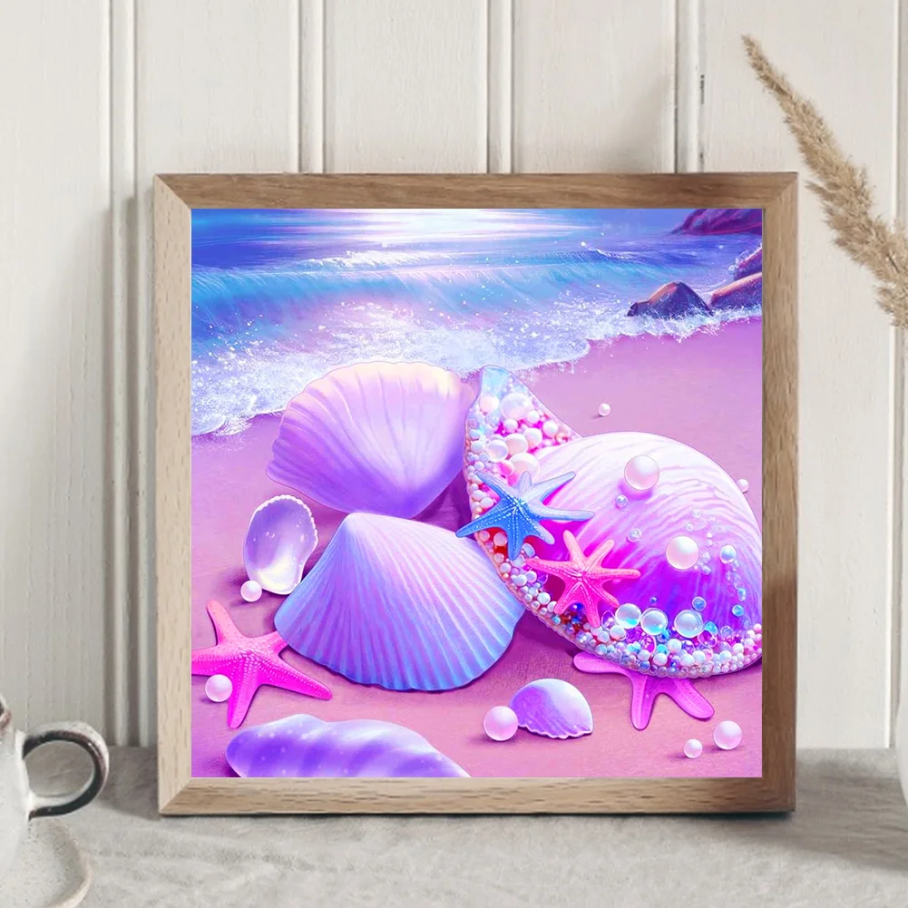 Diamond Painting - Full Round Drill - Dream Shellfish(Canvas|30*30cm)