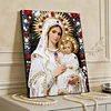 Framed Diamond Painting - Special Shaped - Our Lady (30x40cm)