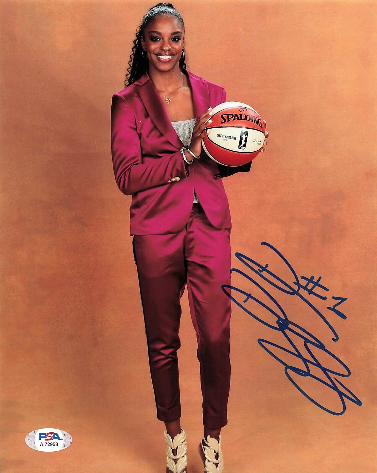 DIAMOND DeSHIELDS signed 8x10 Photo Poster painting PSA/DNA Tennessee Autographed