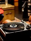 Stainless Steel LP Vinyl Record Player Disc Turntable Stabilizer Weight Clamp