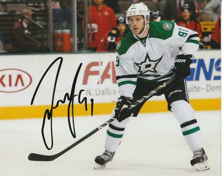 TYLER SEGUIN SIGNED DALLAS STARS 8x10 Photo Poster painting! AUTOGRAPH