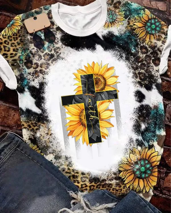 Faith Bleached T-shirt
