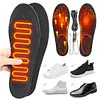 USB Heated Shoe Insoles Electric Heated Shoes Pad Foot Warming Pad for Men Women