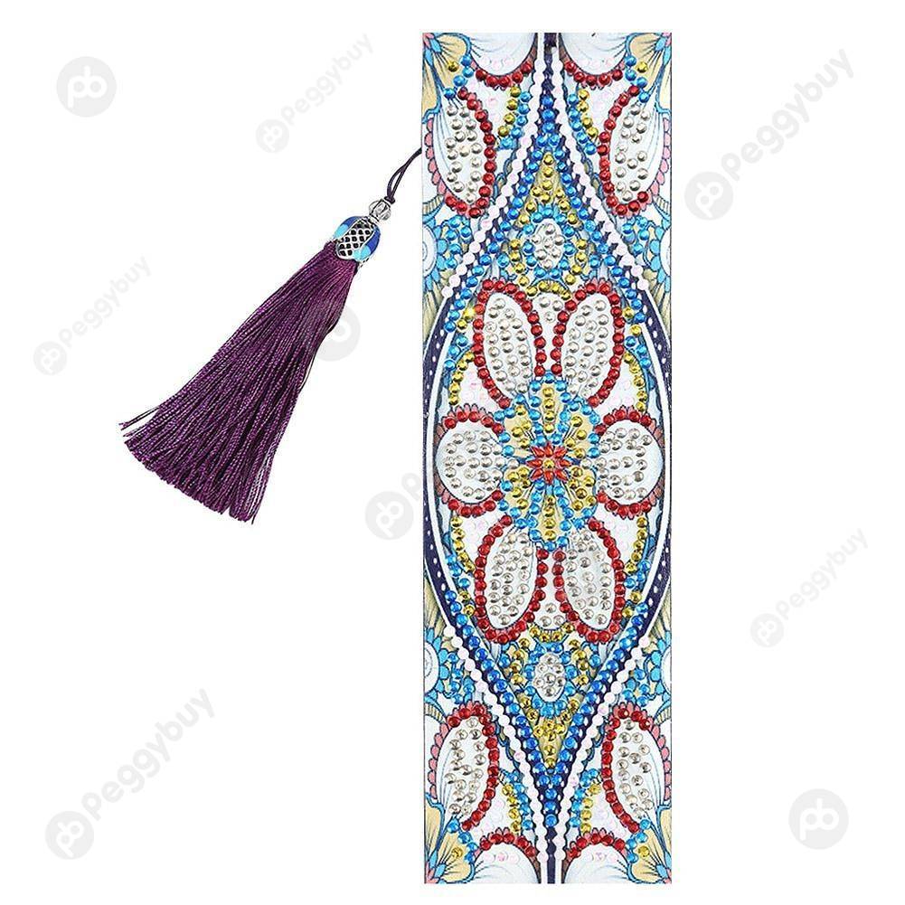 

Flower-DIY Creative Diamond Tassel Bookmark, 501 Original